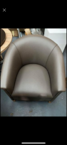 Brown Tub Executive Chair