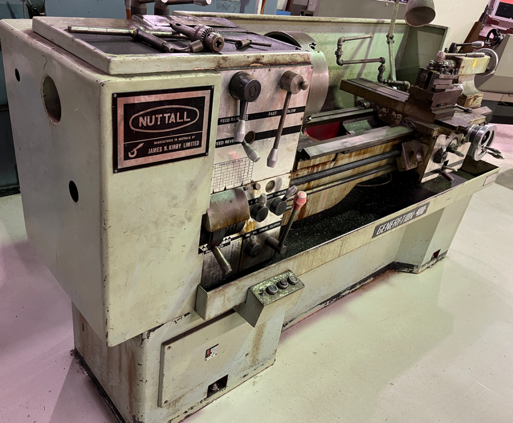 ITEM 13. NUTTALL GENERATION 400 LATHE SURPLUS ENGINEERING PLANT