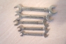 Set Of Vintage Sidchrime Imperial Open End Spanners 003