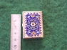 Small Silver Pill Box With Enamel Decorated Top 005