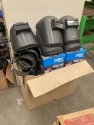 Box Of 12 Flip Welding Helmets And Parts